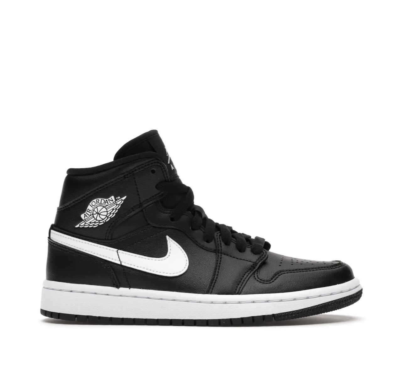 Air Jordan 1 Mid Black White