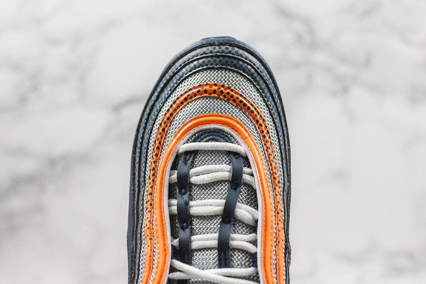 Nike Air Max 97 Pull Tab Navy Orange