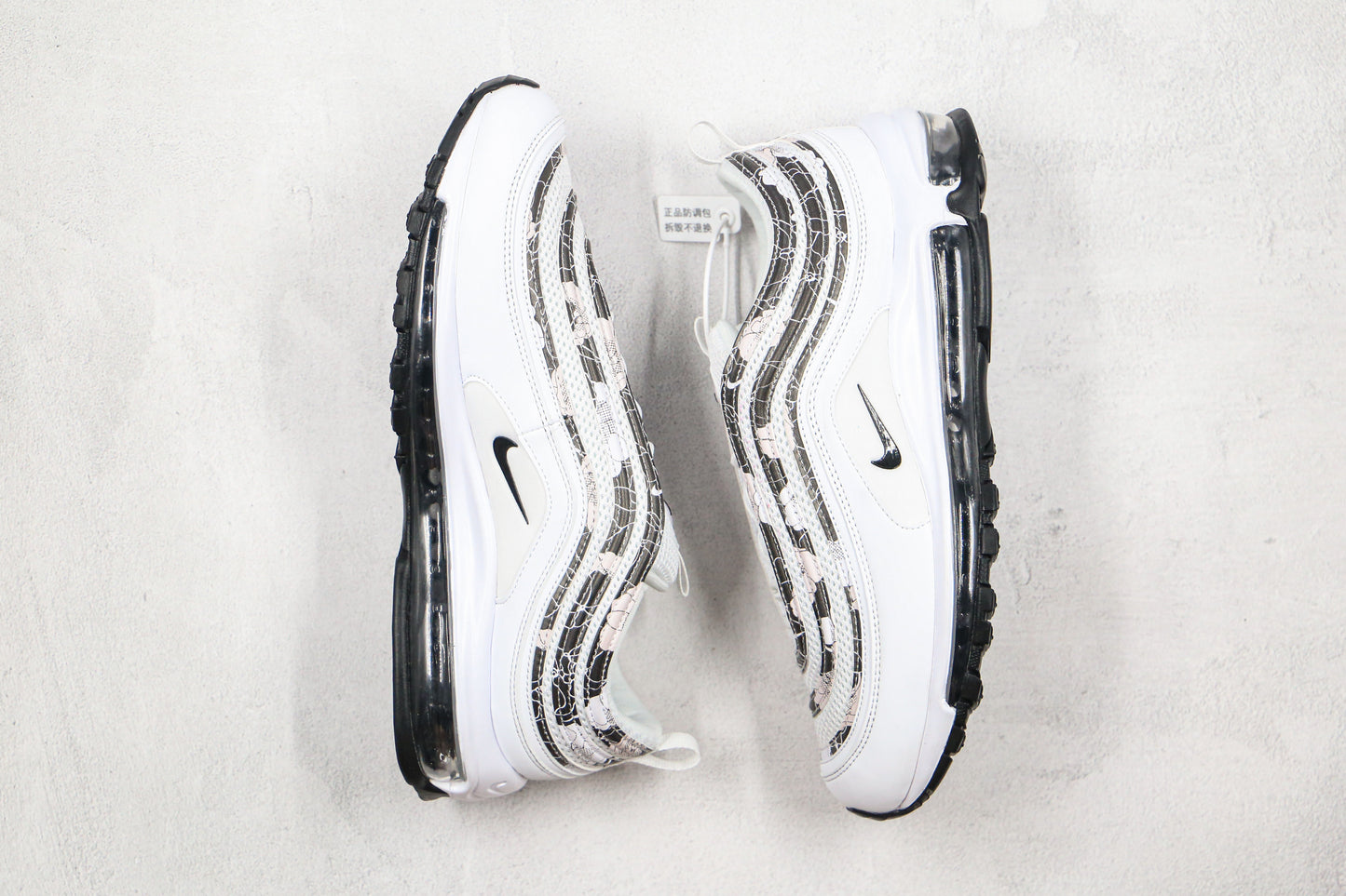 Nike Air Max 97 White Grid Black