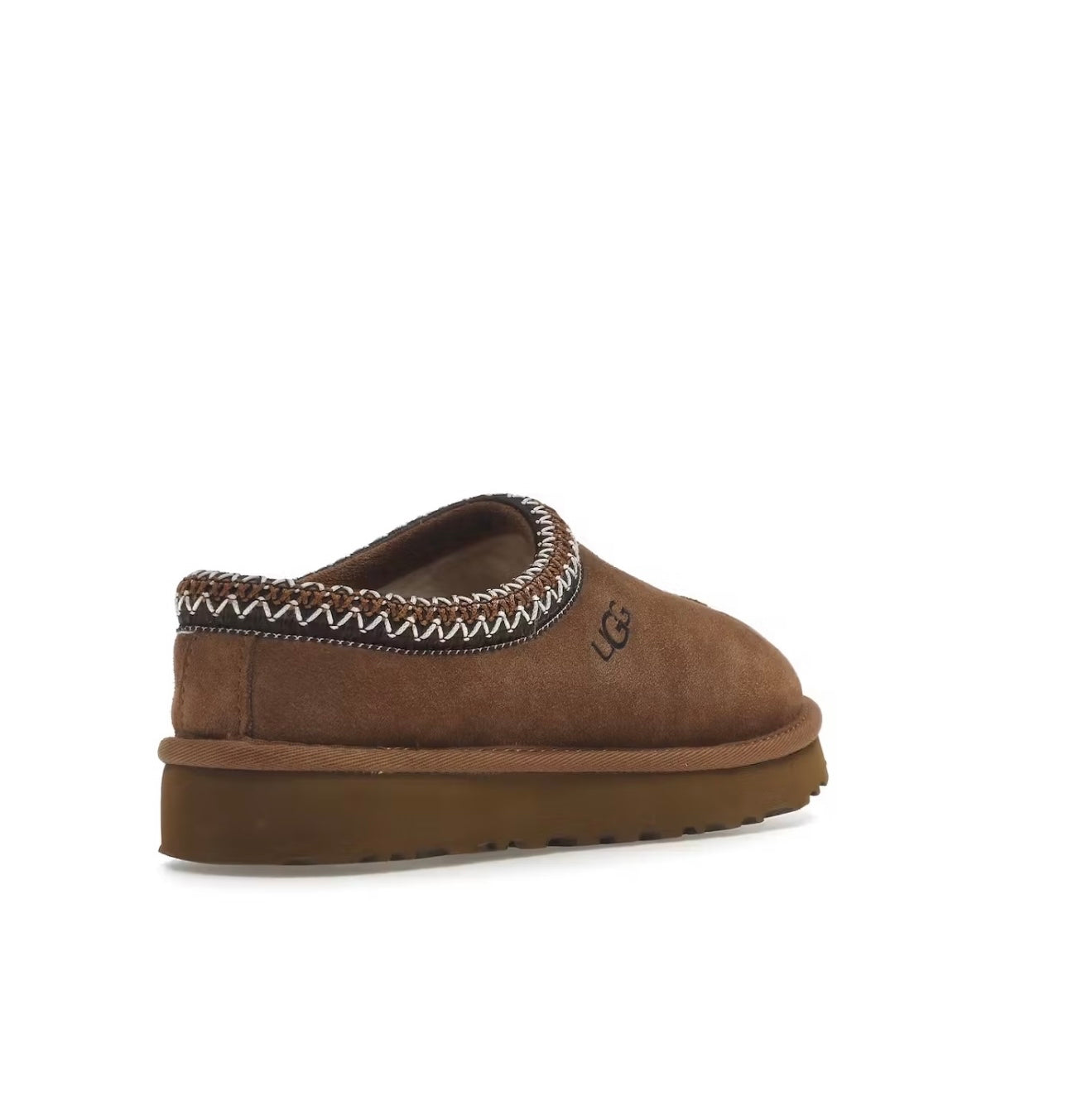 Ugg Tasman Suede Slippers Dark Brown Black