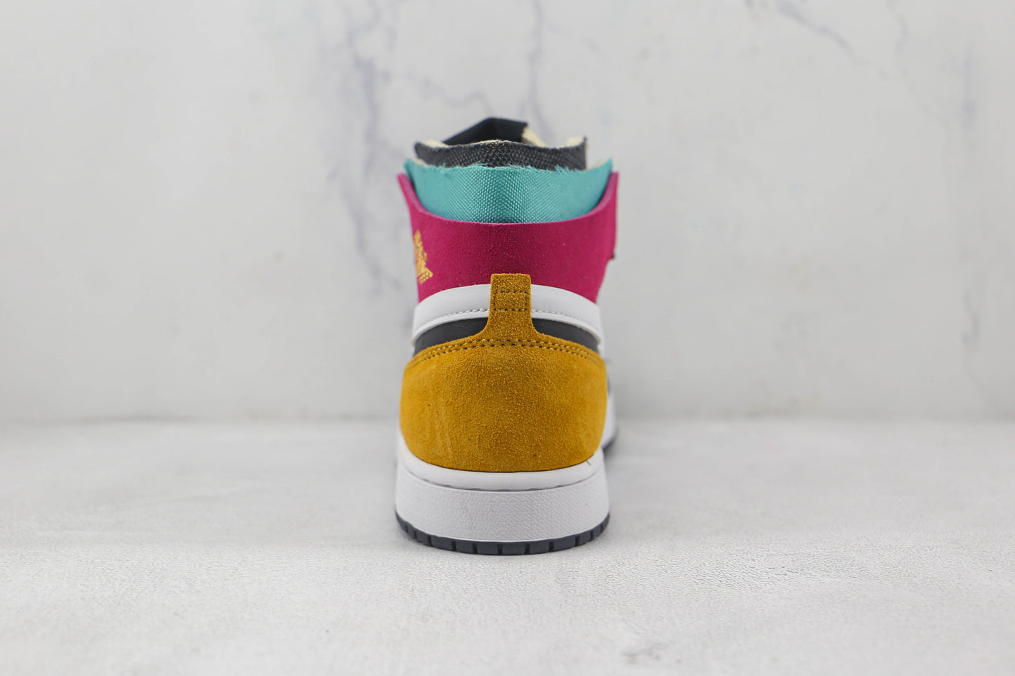 Air Jordan 1 High Berry Teal Gold