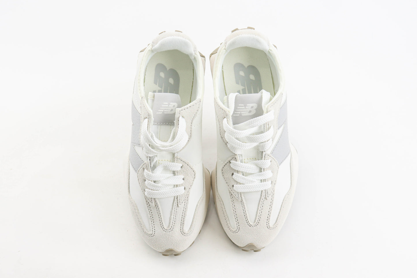 New Balance 327 White Silver WS327KE