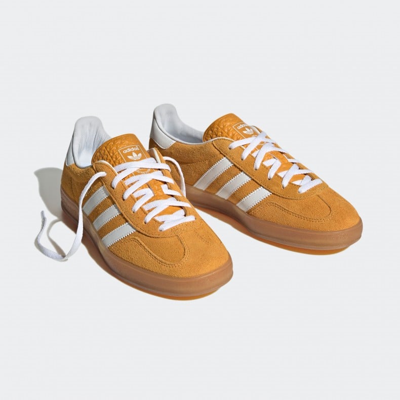 Adidas Gazelle Indoor Orange Peel White