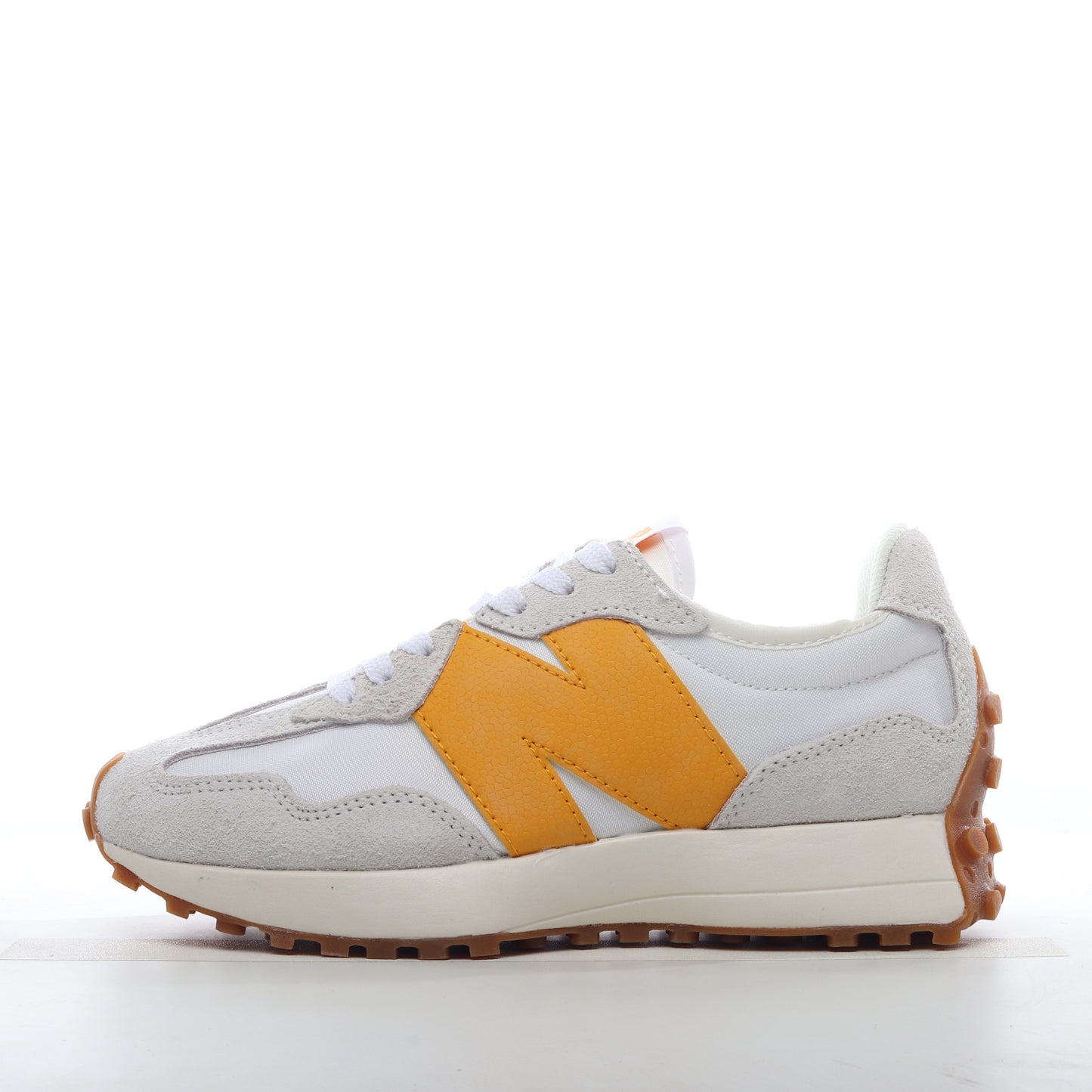New Balance 327 Mustard White