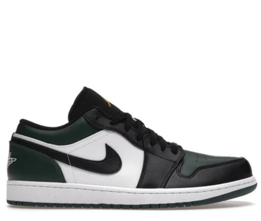 Jordan 1 Low Dark Green Black
