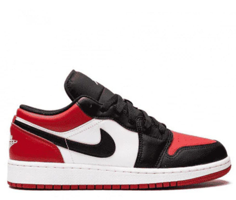 Air Jordan 1 Low Bred Toe