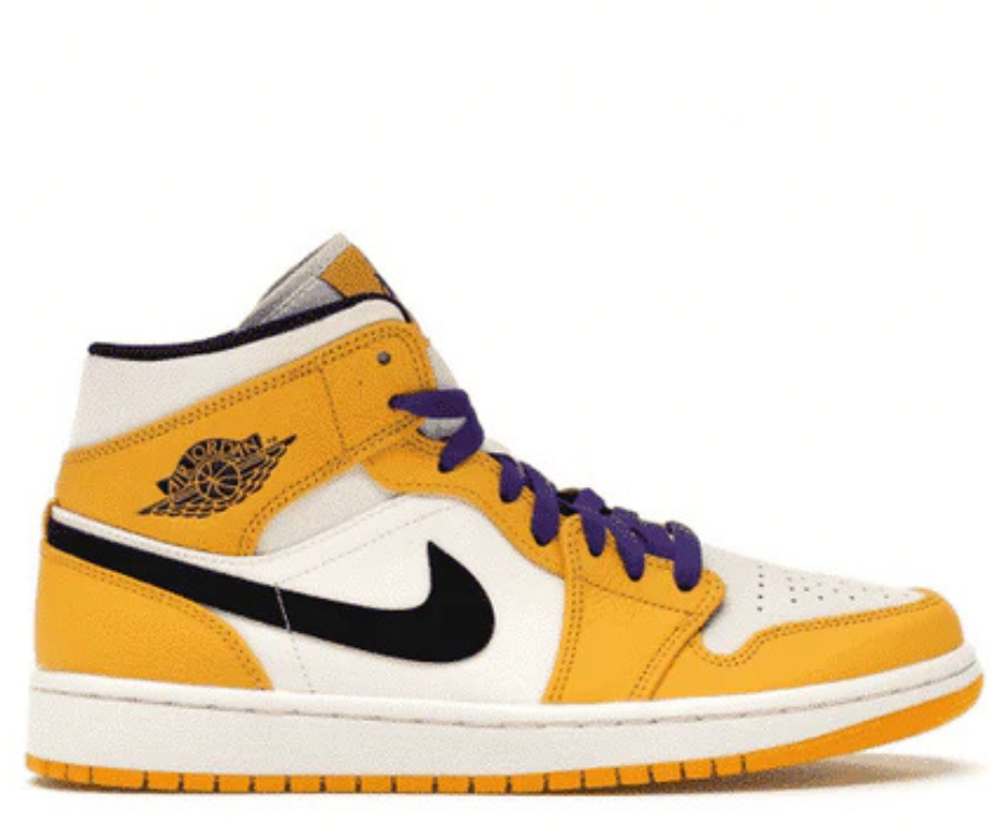 Air Jordan 1 Mid SE Lakers