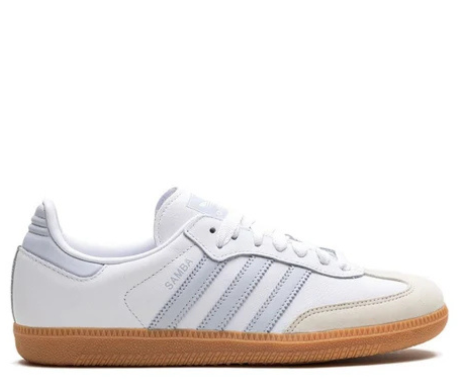 Adidas Samba White Light Blue