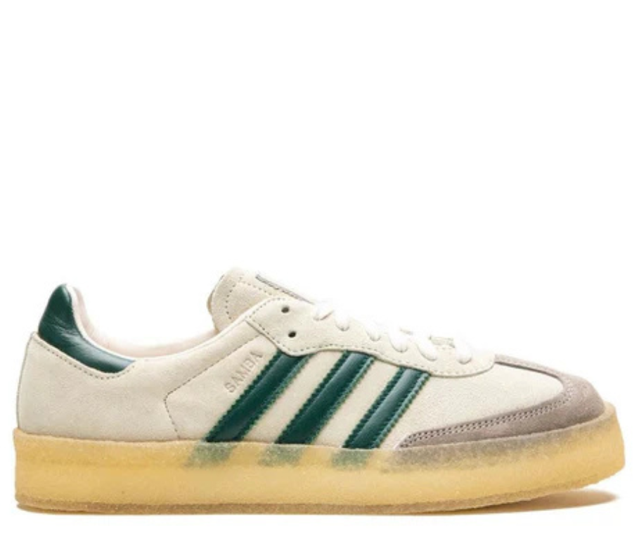 Adidas Samba Platform White green