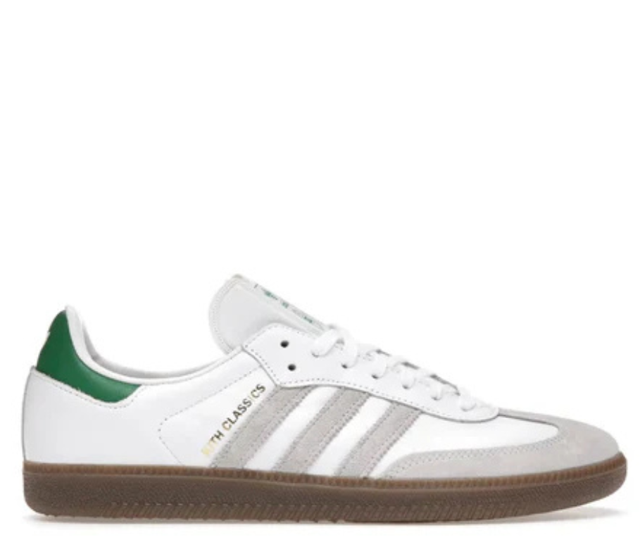 Adidas Samba White grey green