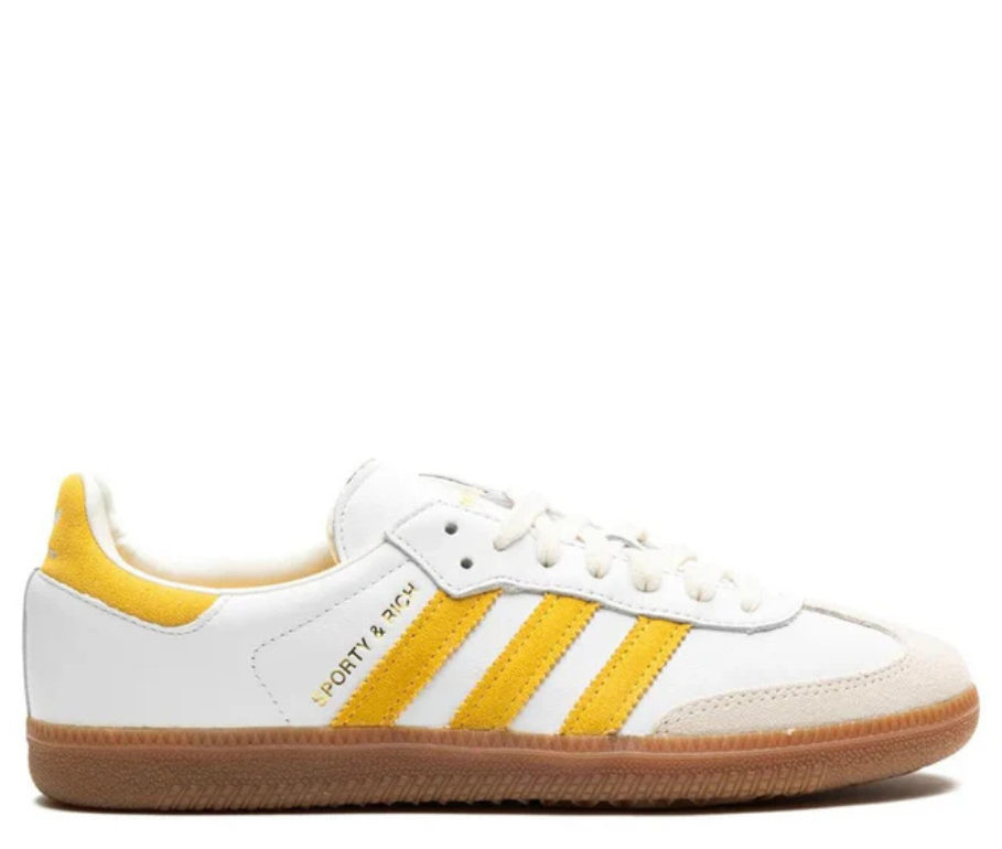 Adidas Samba Sporty & Rich White Yellow