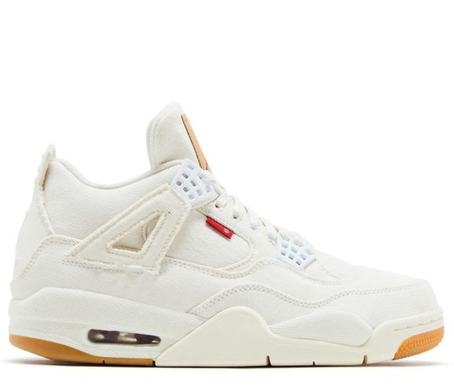 Air Jordan 4 Retro Levi's White