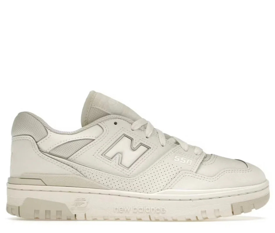 New Balance 550 white cream