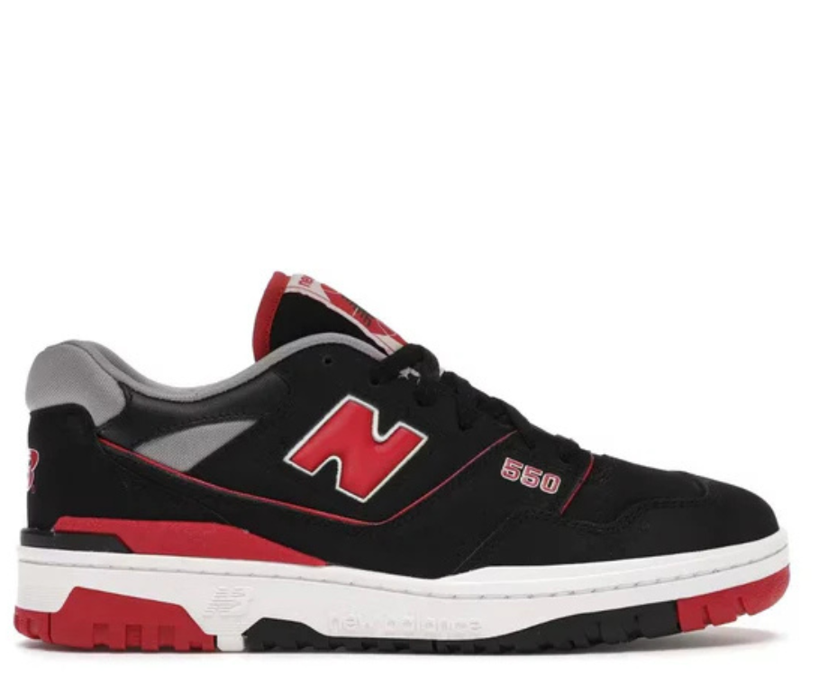 New Balance 550 Black Red
