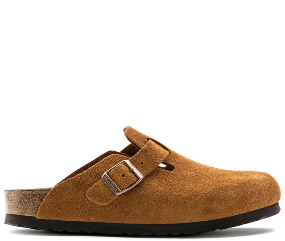 Birkenstock Slippers Seude Coffee Orange