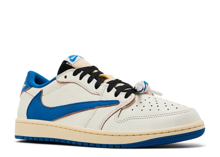 Air Jordan 1 Low Travis Scott OG SP 'Sail Military Blue' Favorite