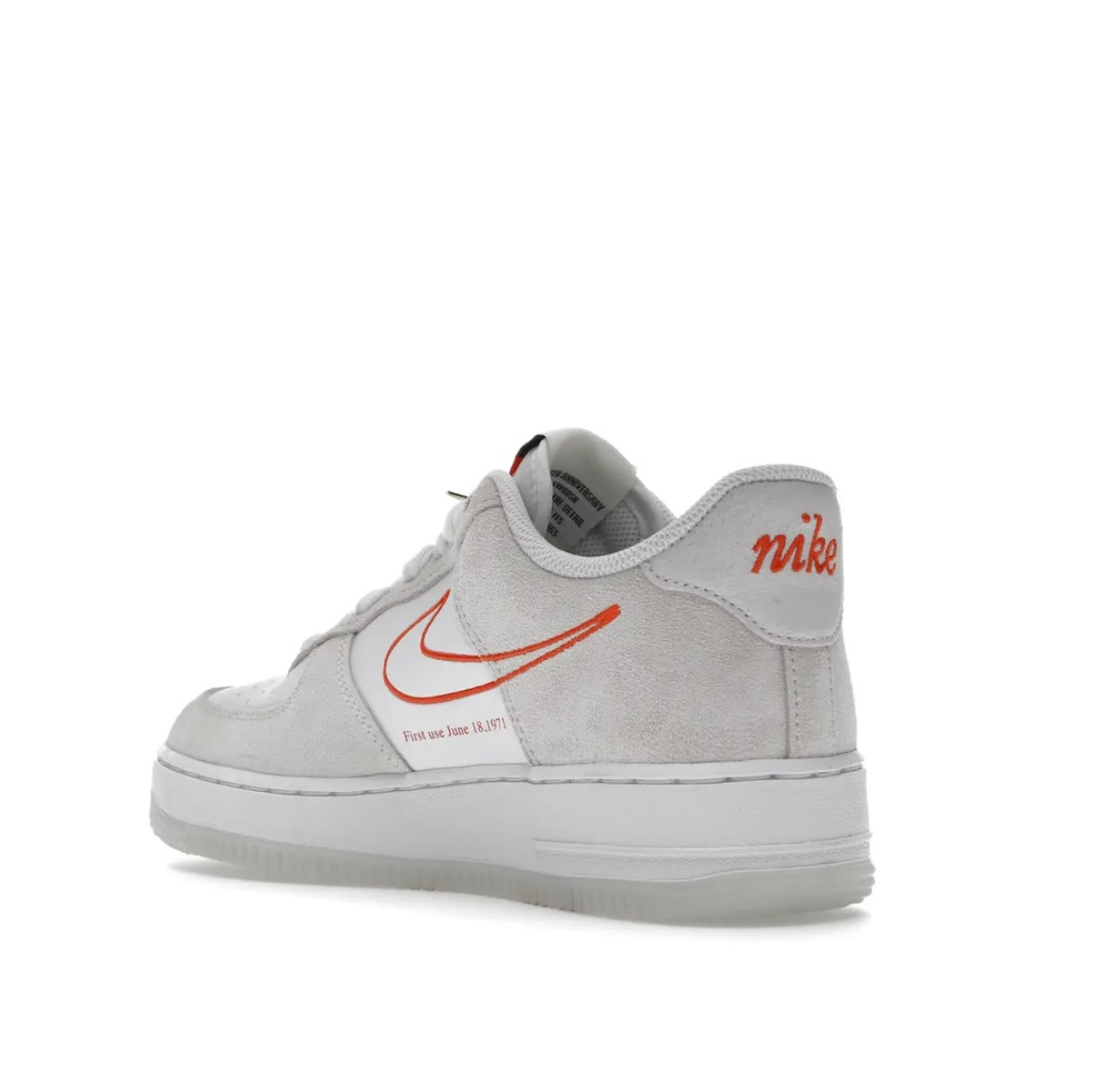 Nike Air Force 1 Grey Red