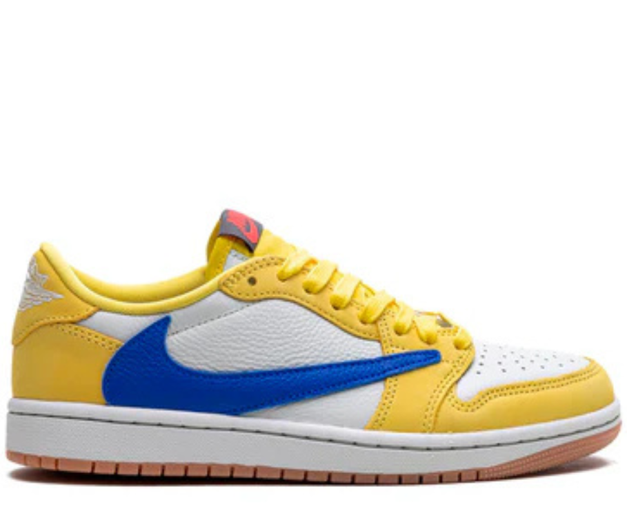 靴 Travis Scott Retro Low OG SP Canary Travis Scott x Air Jordan 1 Low OG SP 