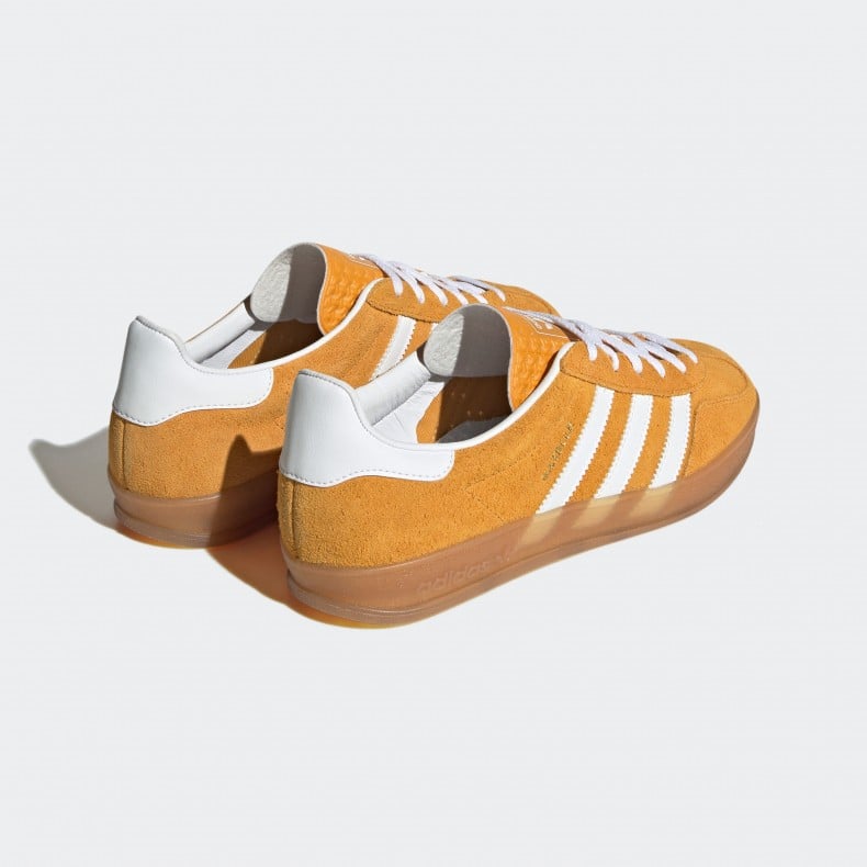 Adidas Gazelle Indoor Orange Peel White
