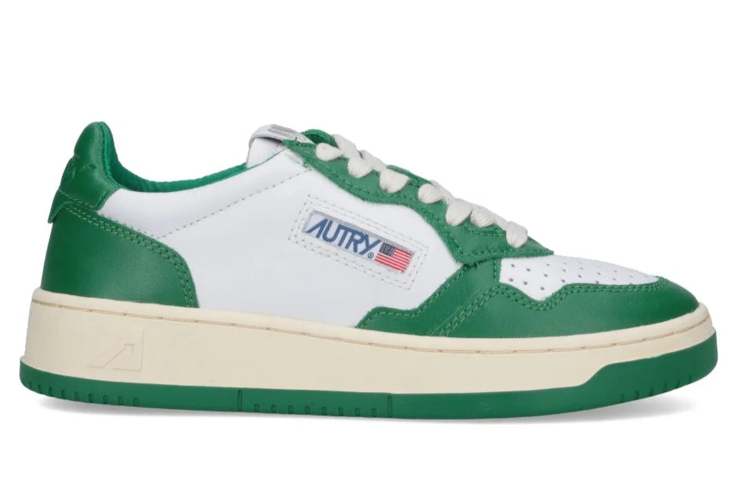 Autry Medalist Low-Top Sneakers Green