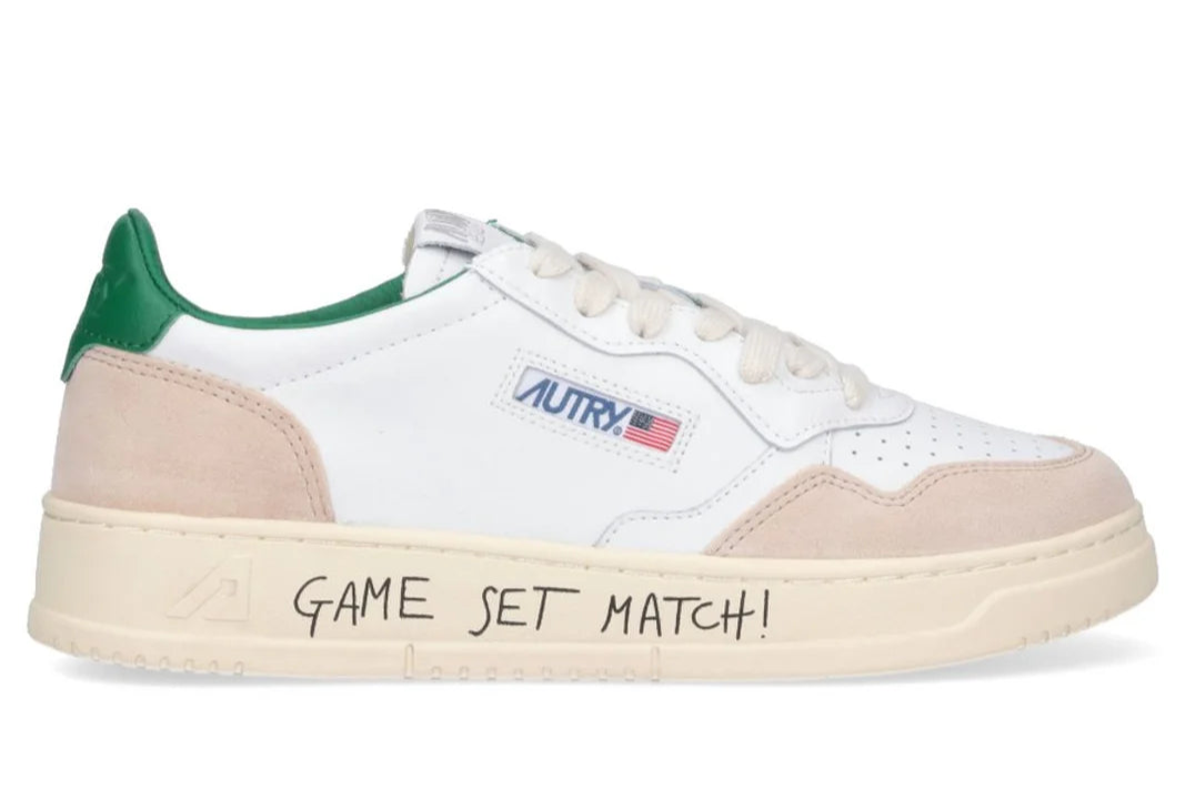 Autry Medalist Low-Top Sneakers Green GAME SET MATCH