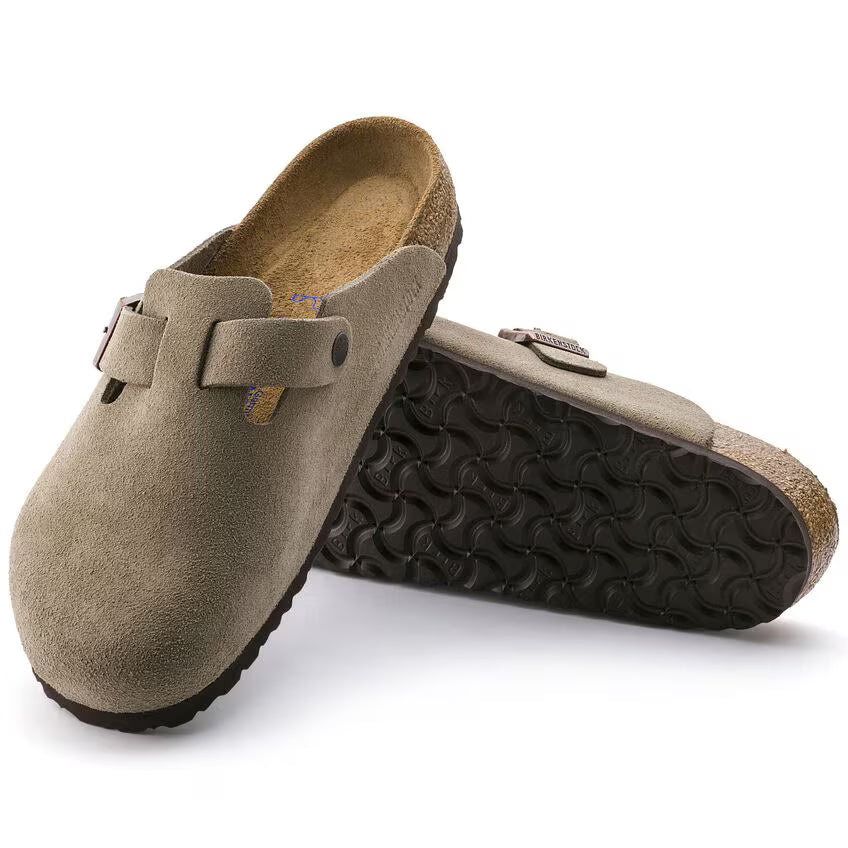Birkenstock Boston Slippers Taupe