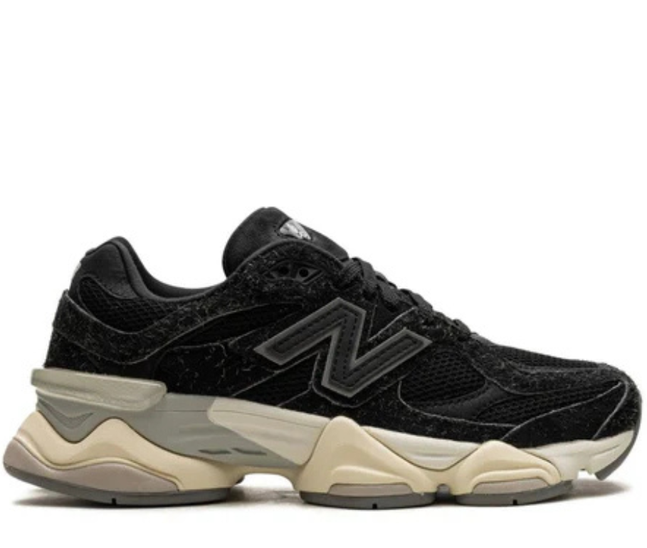 New Balance 9060 Suede black lace up