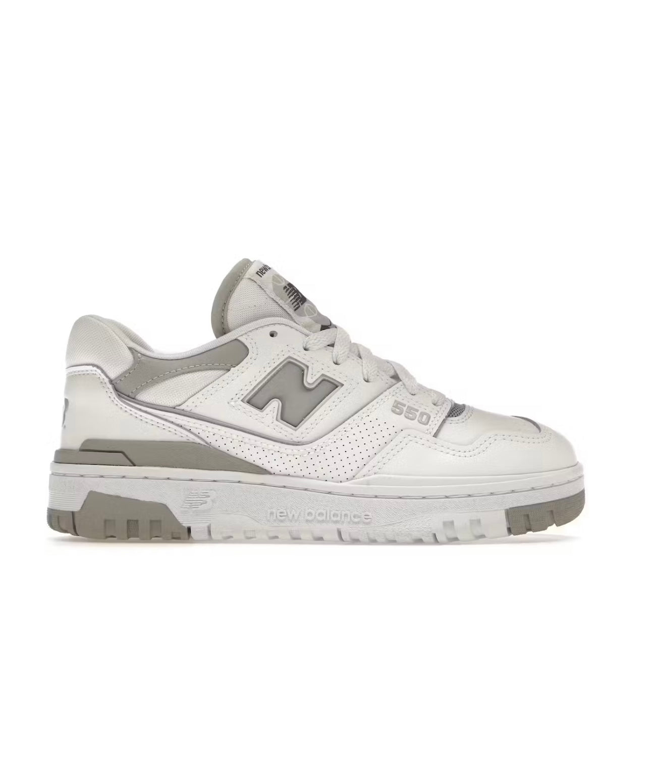 New Balance 550 light white grey