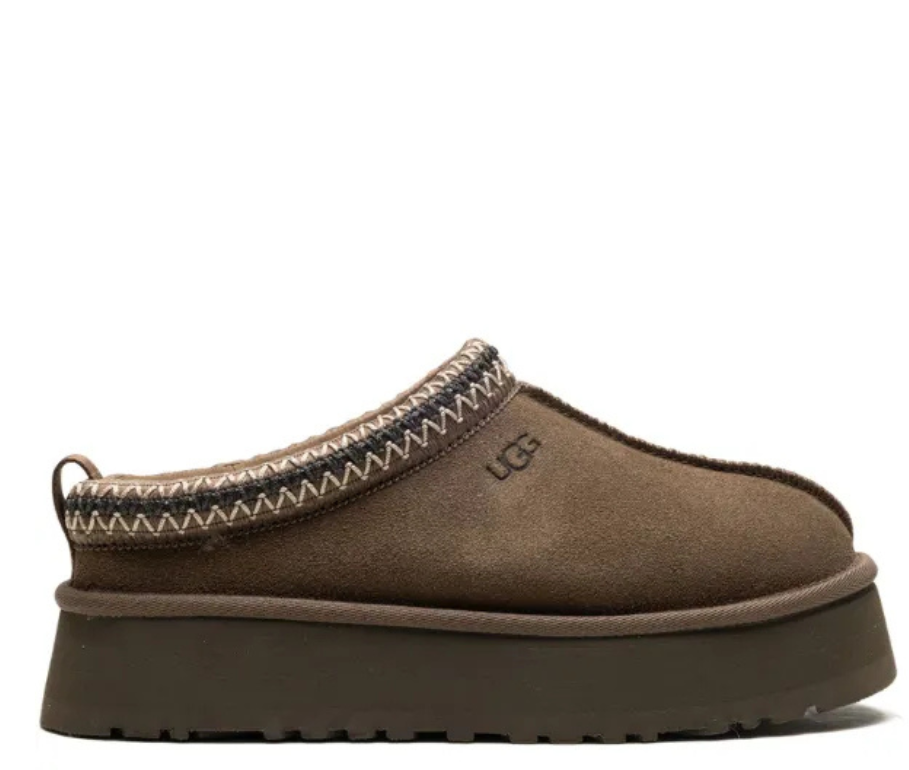 Ugg Tazz Platform Slippers Special Dark Brown
