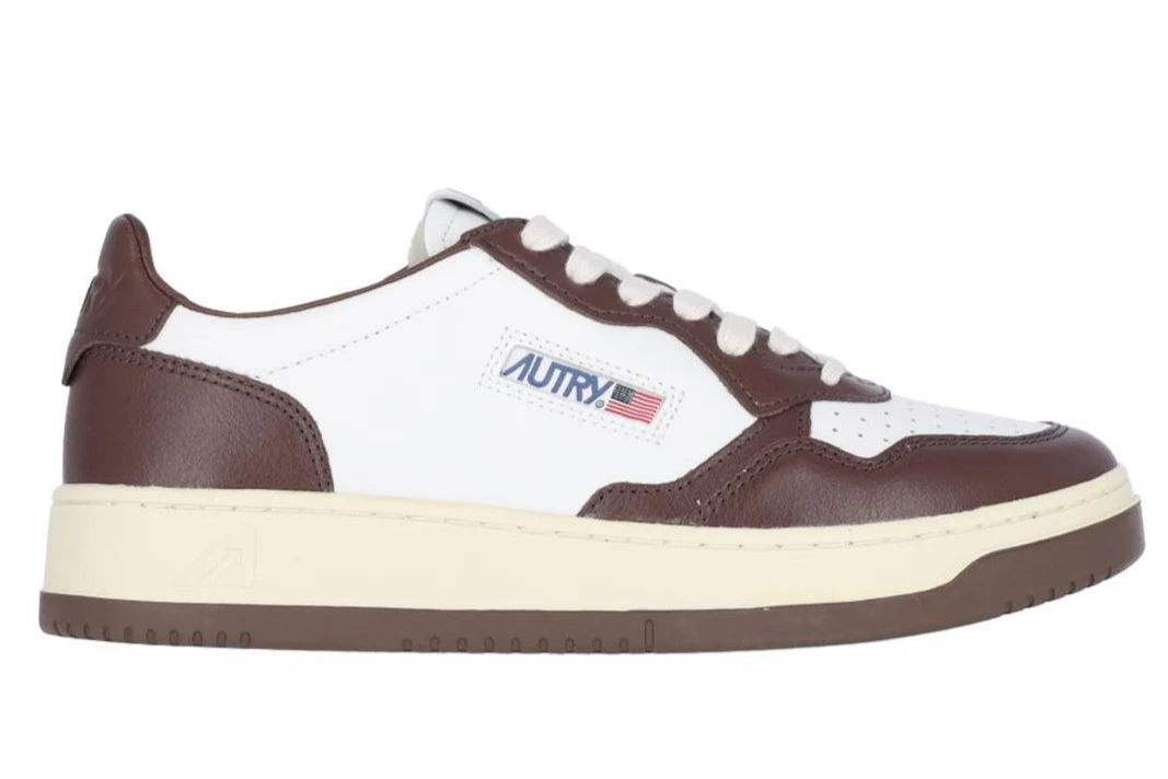 Autry Medalist Low-Top Sneakers Brown