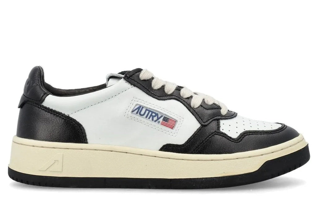 Autry Medalist Bicolor Low-Top Sneakers