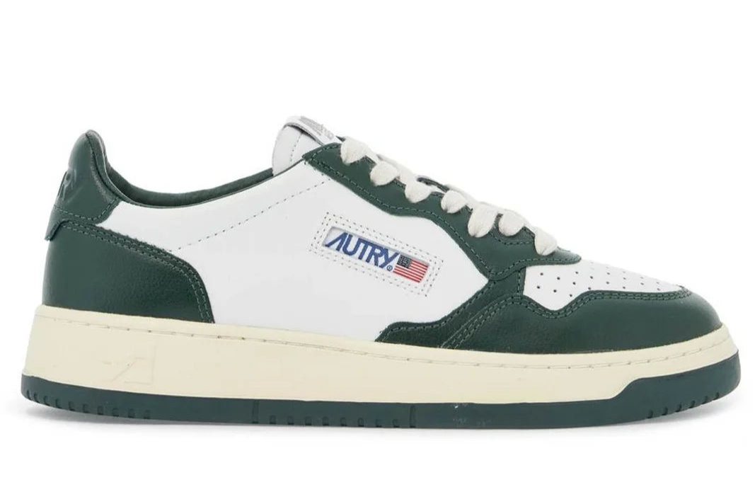 Autry Medalist Low-Top Sneakers Green