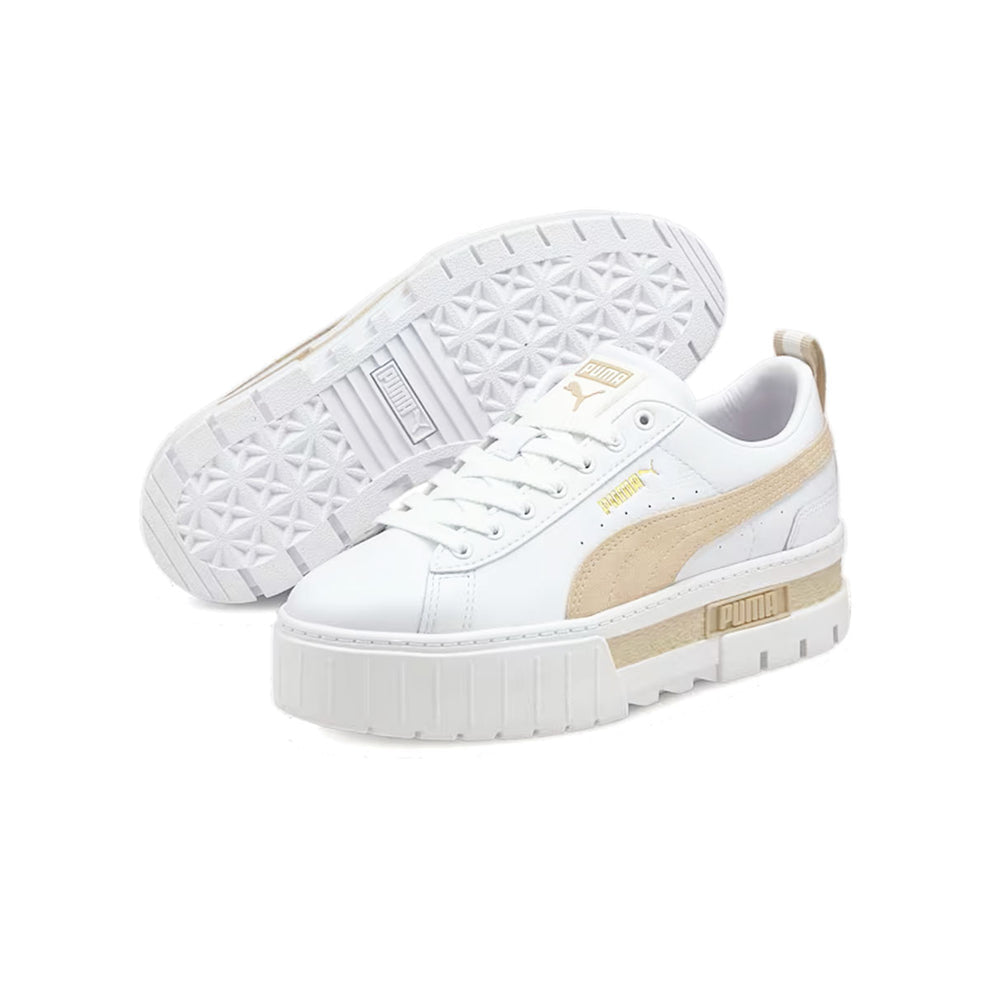 PUMA Mayze Platform White Oatmeal