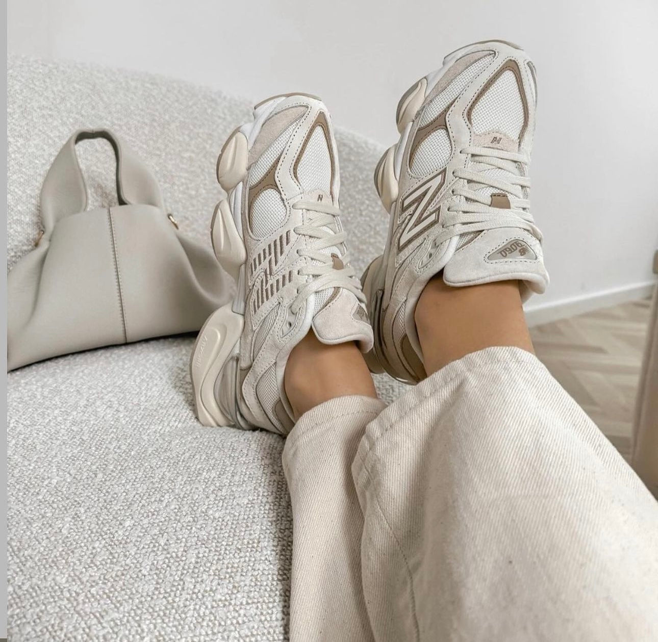 New Balance 9060 Sea Salt Brown