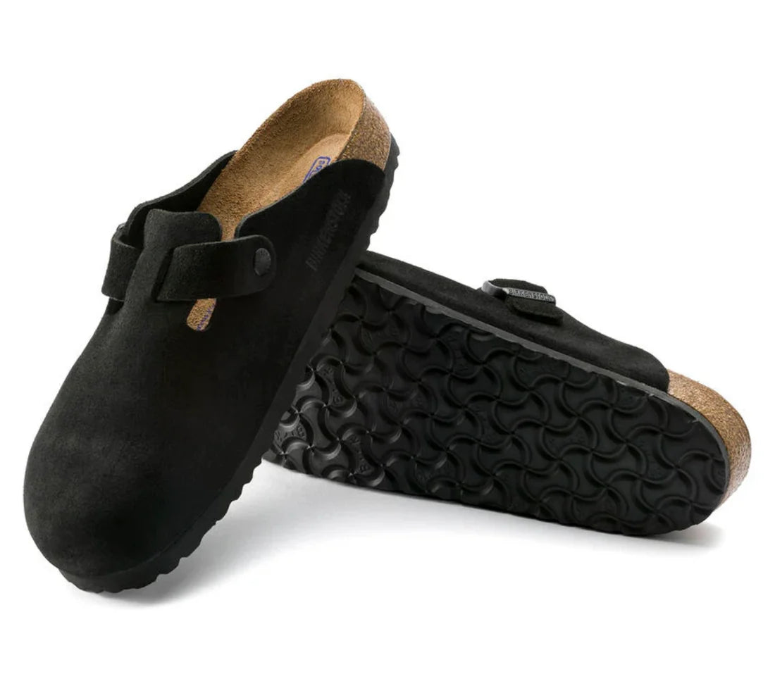 Birkenstock Boston Slippers Black