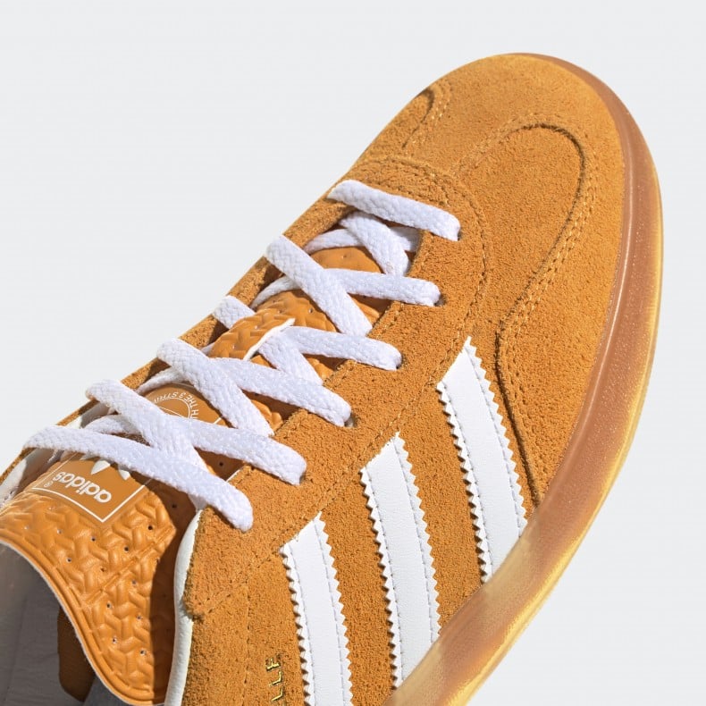 Adidas Gazelle Indoor Orange Peel White