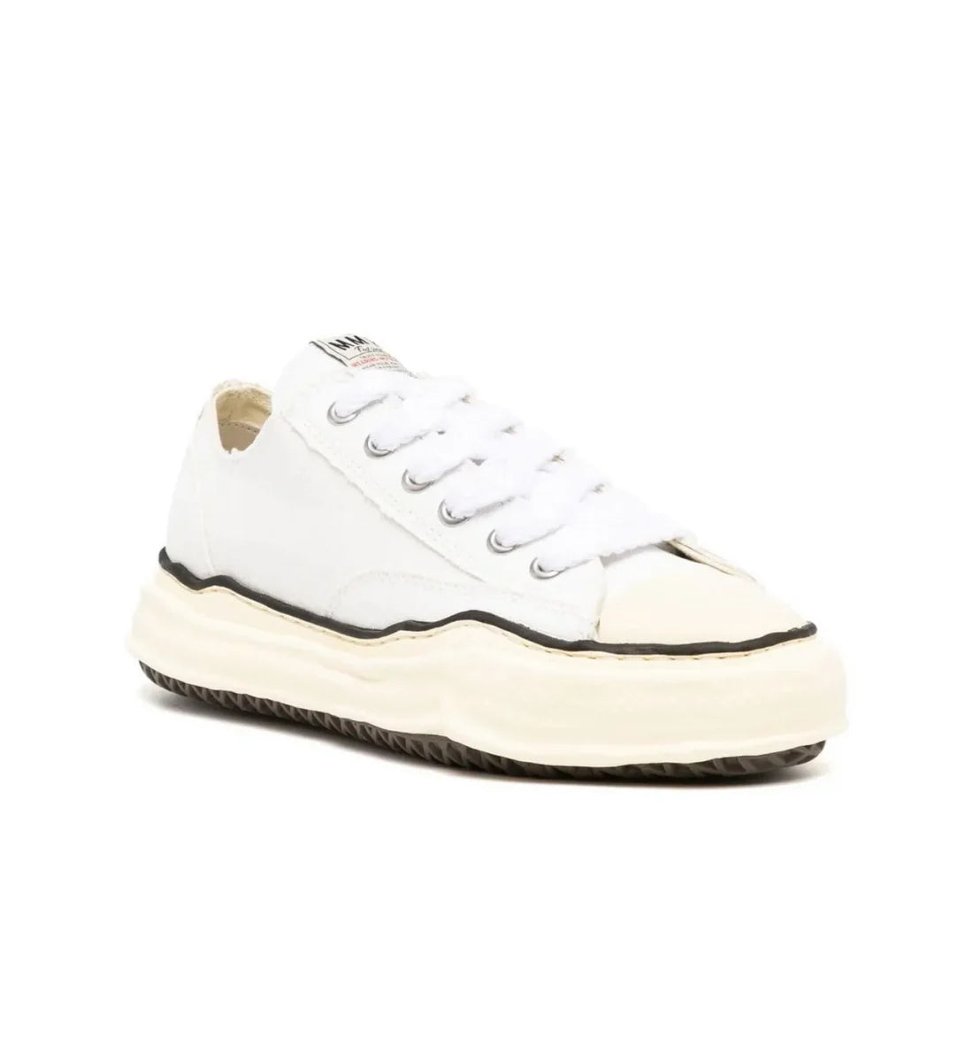 Maison Mihara White Beige Black