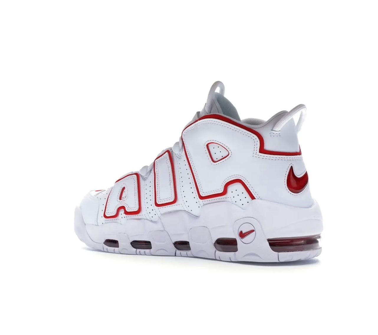 Nike Uptempo White Red