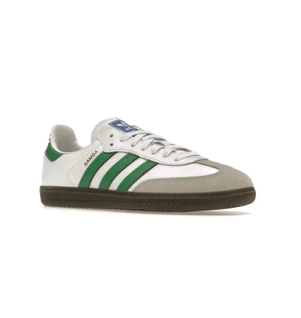 Adidas Samba White Green Grey