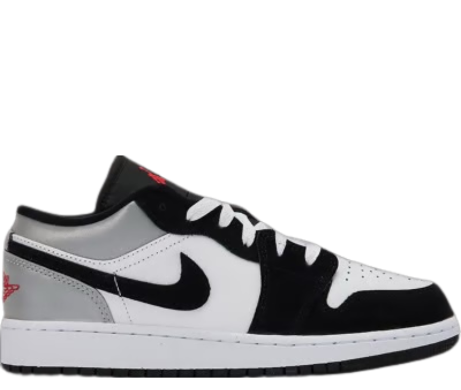Air Jordan 1 Low Black Grey Red