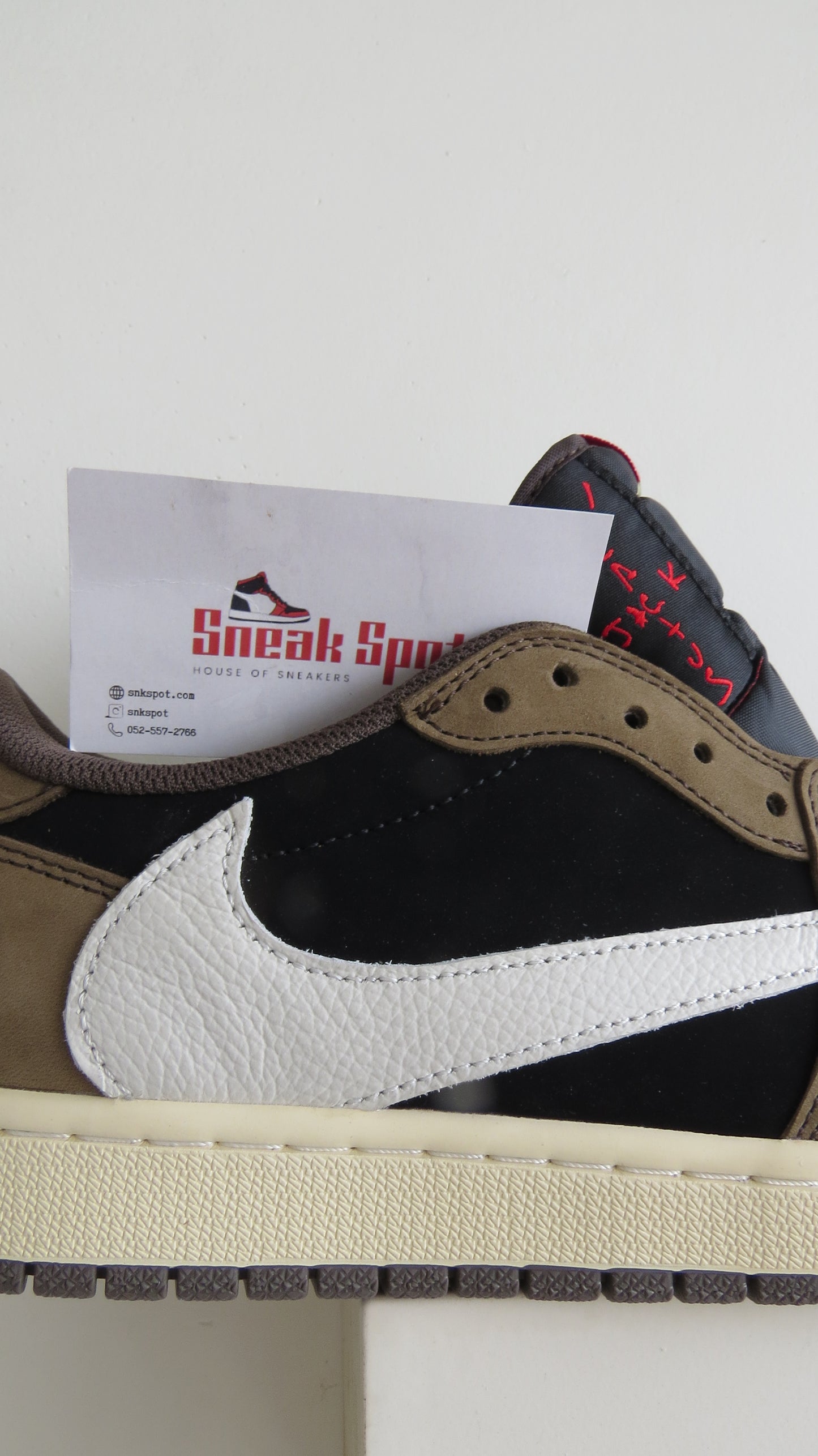 Air Jordan 1 Low Travis Scott Dark Mocha