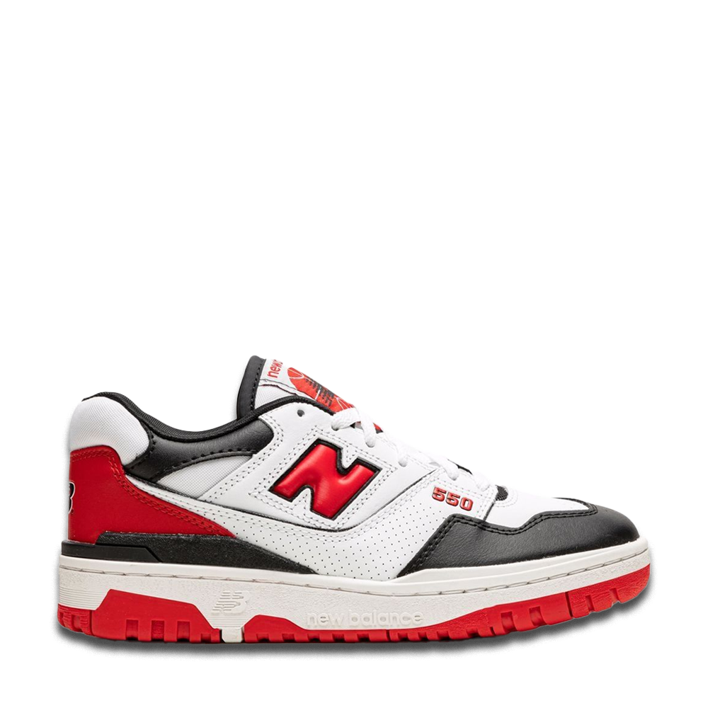 New Balance 550 White Red Black