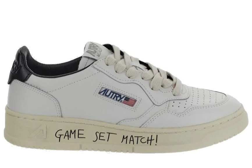 Autry Medalist Low-Top Sneakers Black GAME SET MATCH