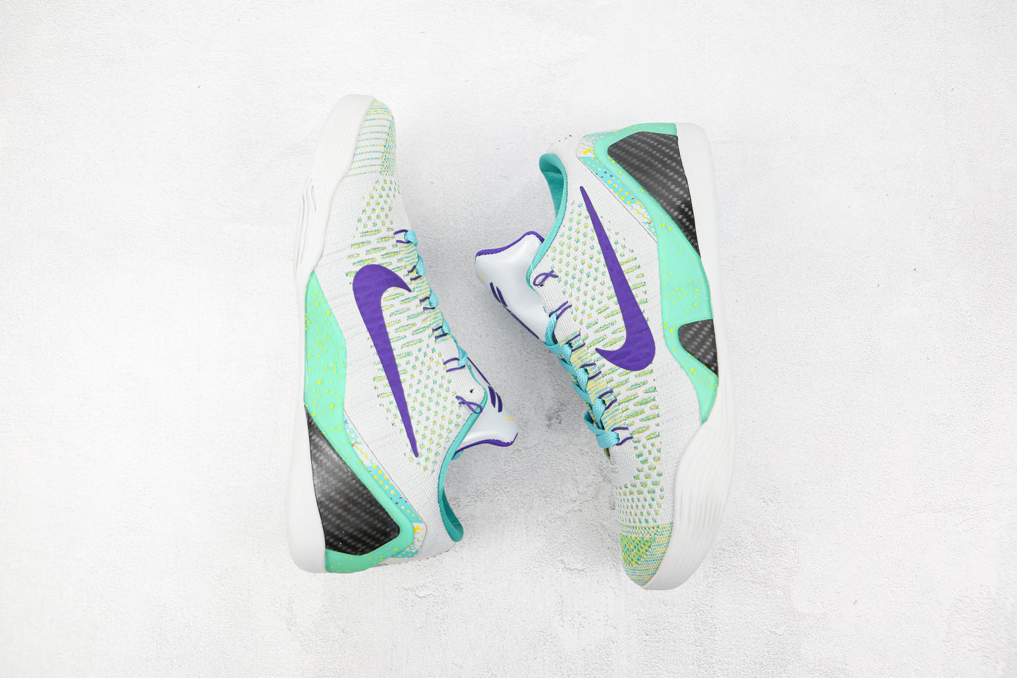 Nike Kobe Green Purple Purple Green Grey