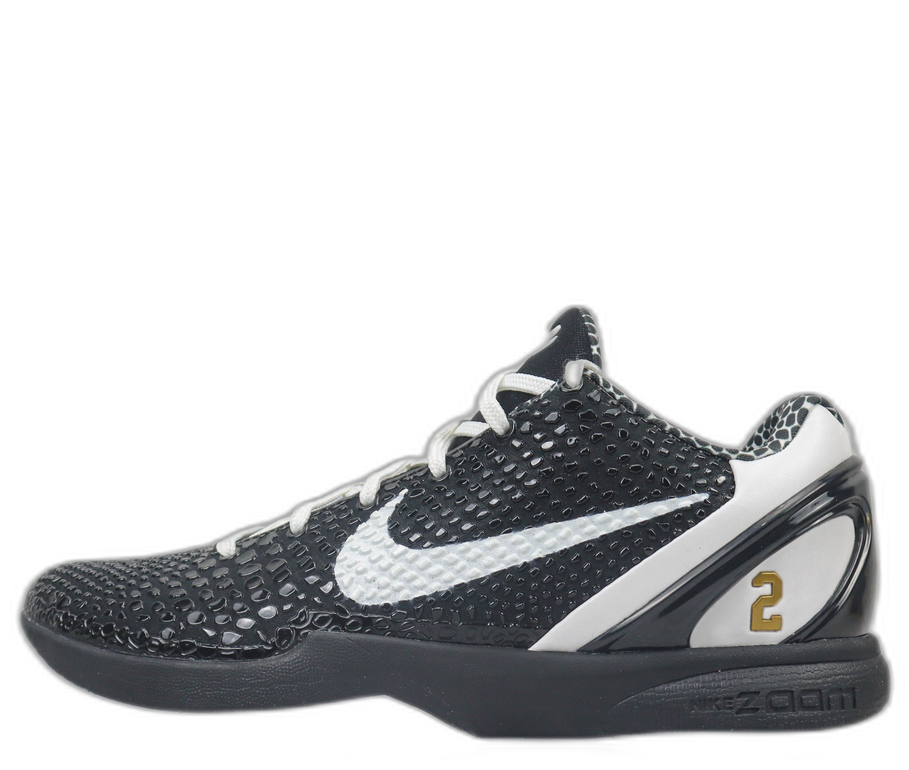 Nike Zoom Kobe 6 Protro Black Mamba Black White Black White