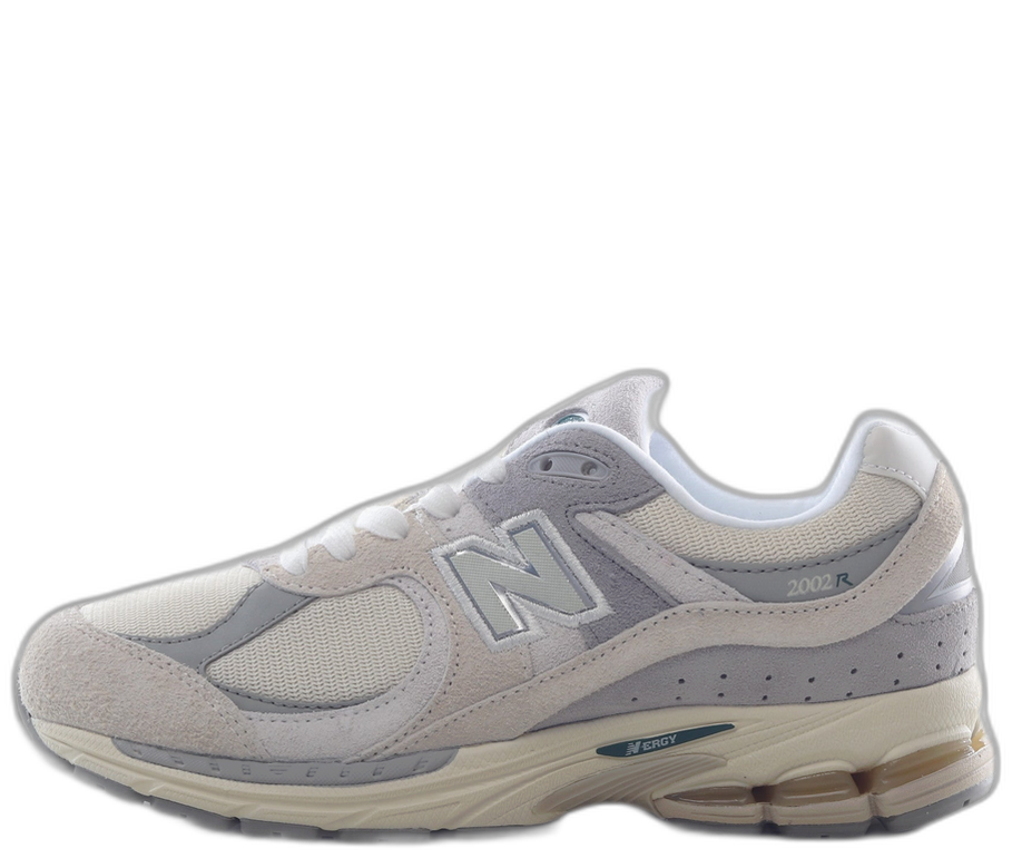 New Balance 2002 White Silver