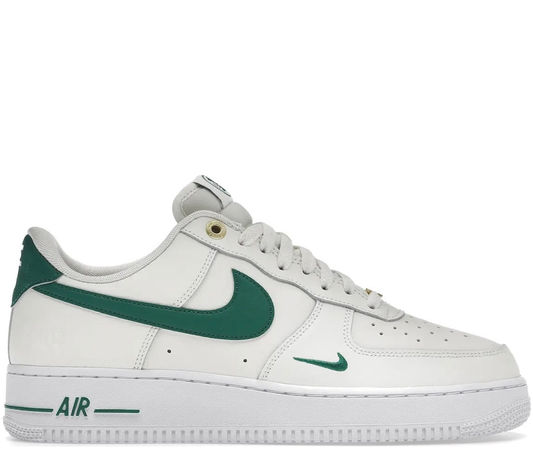 Nike Air Force 1 White Green Mini Swoosh