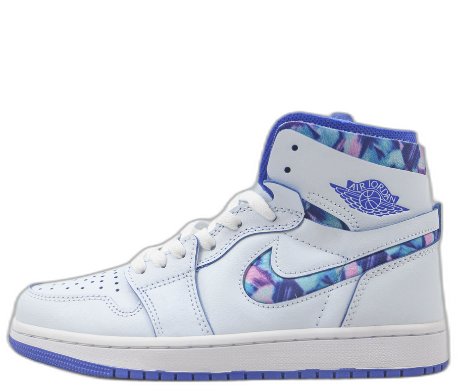Air Jordan 1 High White Blue Tie-Dye