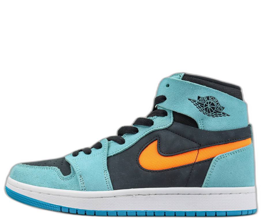 Air Jordan 1 High Aqua Orange Black