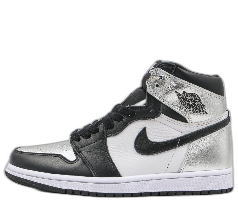 Air Jordan 1 High Black Silver